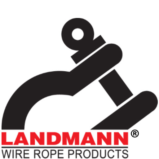 Landmann logo with black grill icon and red text “LANDMANN”