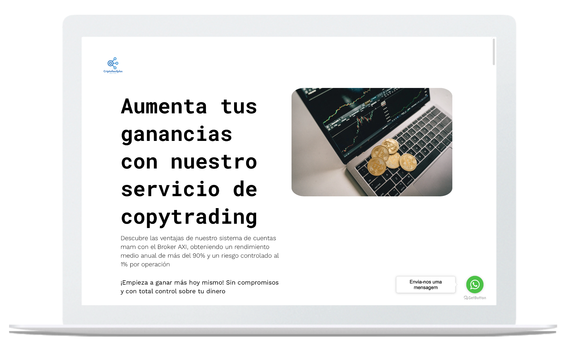 Um laptop com a imagem de um teclado na tela.