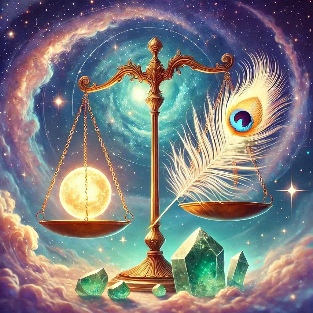 The Legend of Libra: Weighing Hearts and Heavy Decisions
Ever wonder why Libra’s symbol is the scales? It’s not just because they’re the ultimate mediators at family dinners. This symbol has roots deep in ancient Egyptian mythology. Picture this: you’ve kicked the bucket, fought your way through the underworld, and now you’re standing in the Hall of Judgment. Osiris, the underworld’s head honcho, places your heart on one side of the scales, balanced against the feather of truth. You can enjoy eternal bliss if you’re as light as a feather (not just in the cardio department). But if your heart’s a bit too heavy (looking at you, guilty conscience), it’s dinner time for the Devourer. The scales? They’ve stuck around as a symbol of justice ever since. No pressure, Libra!