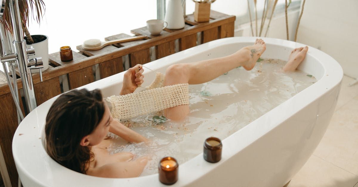 Relaxing with Bath Salts