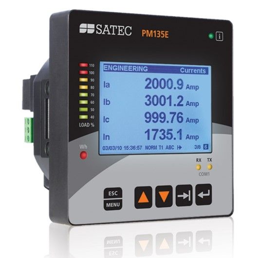 PM135 Medidor de energía multifuncional