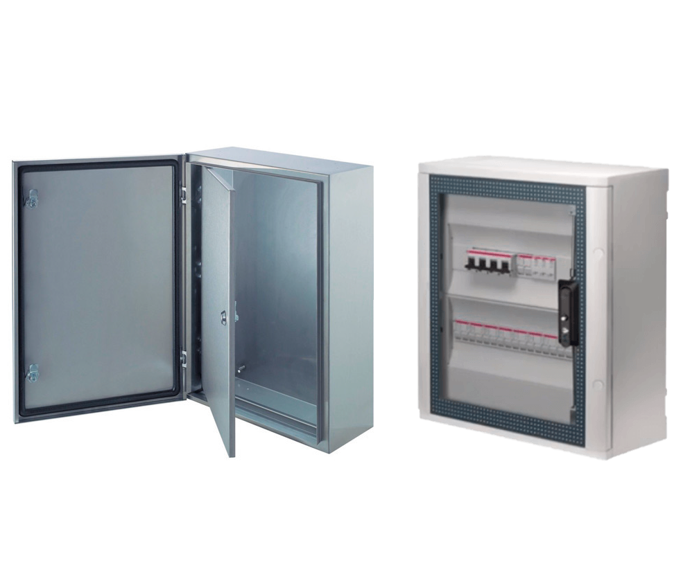Cofres termoplásticos Gemini y metálicos