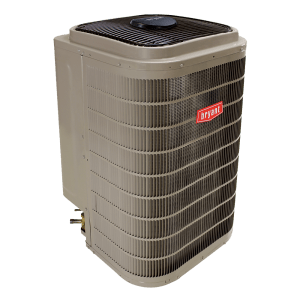A bryant air conditioner on a white background