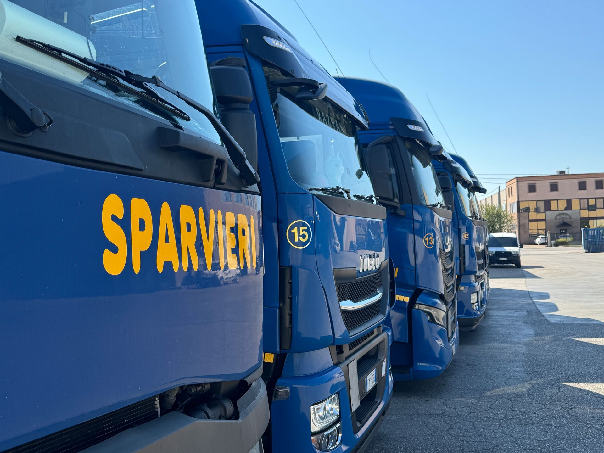 Camion su strada