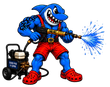 Pure Excellence Painting and Powerwashing - Shark Mascot Powerwashing