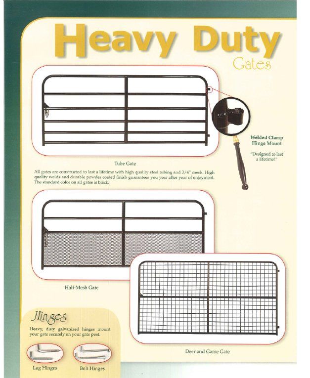Heavy-duty cage design poster with three wire frame diagrams and a beige background