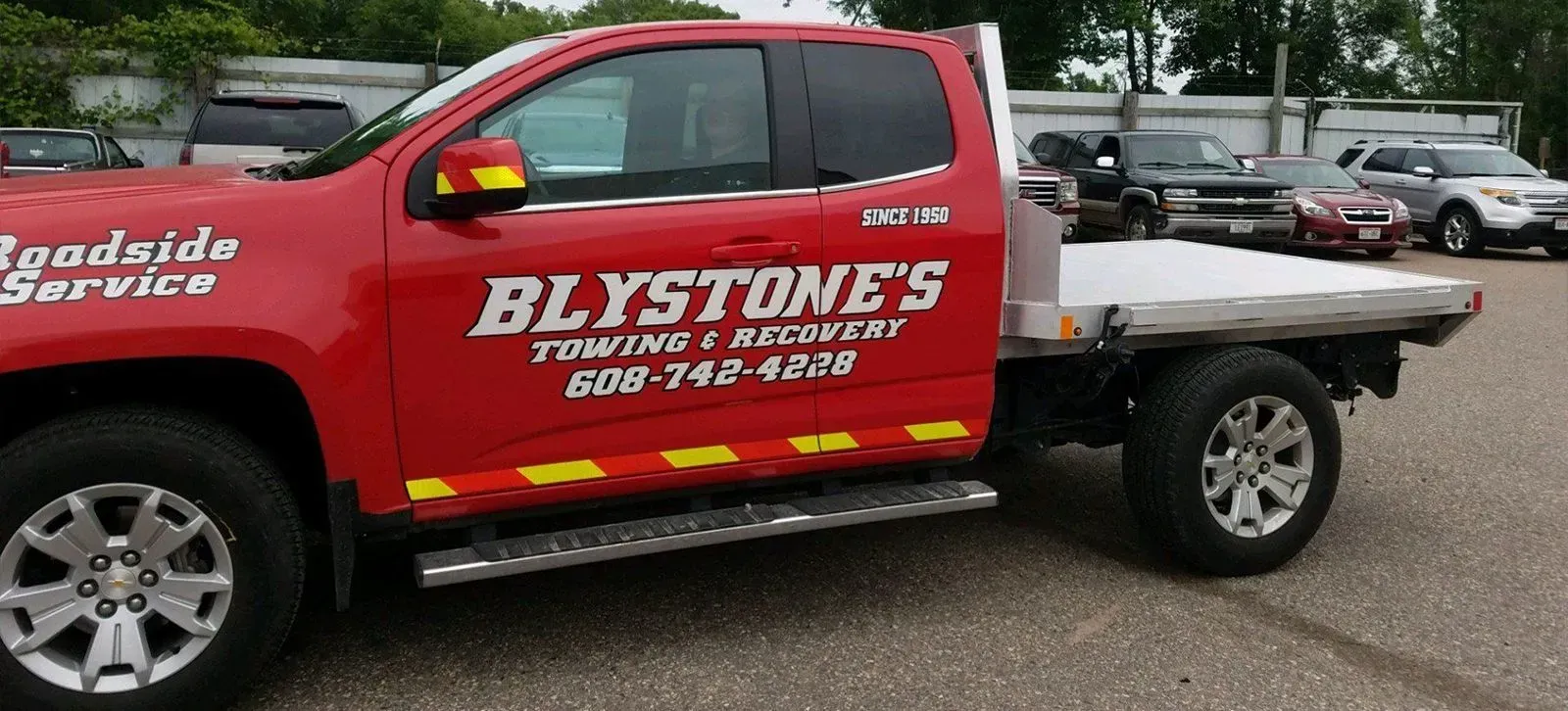 Blystone's Towing & Repair logo
