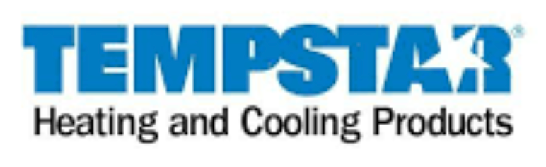 Tempstar Heating and Cooling Products logo in blue and gray text