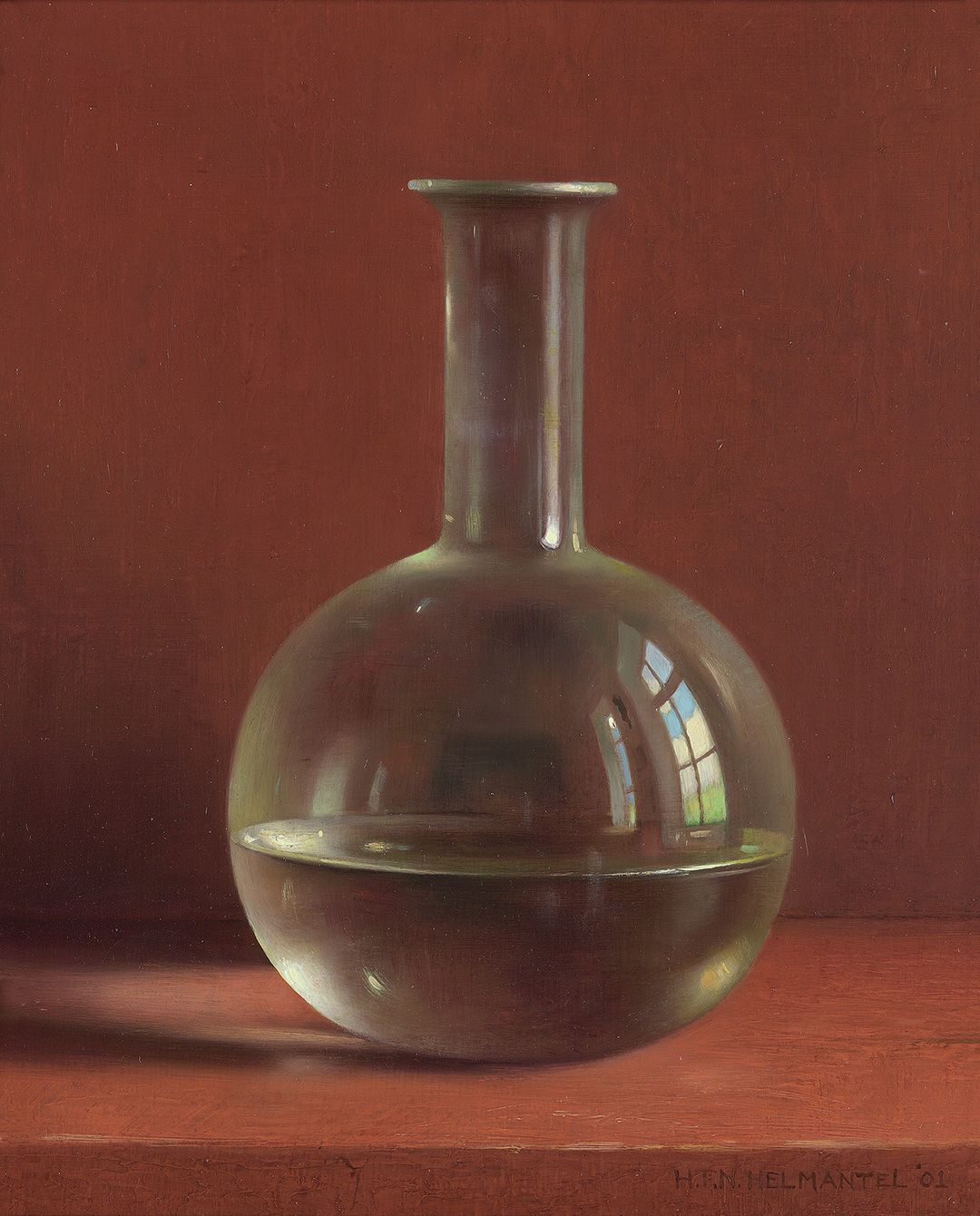 Henk Helmantel 2001 Glas uit de rode kast