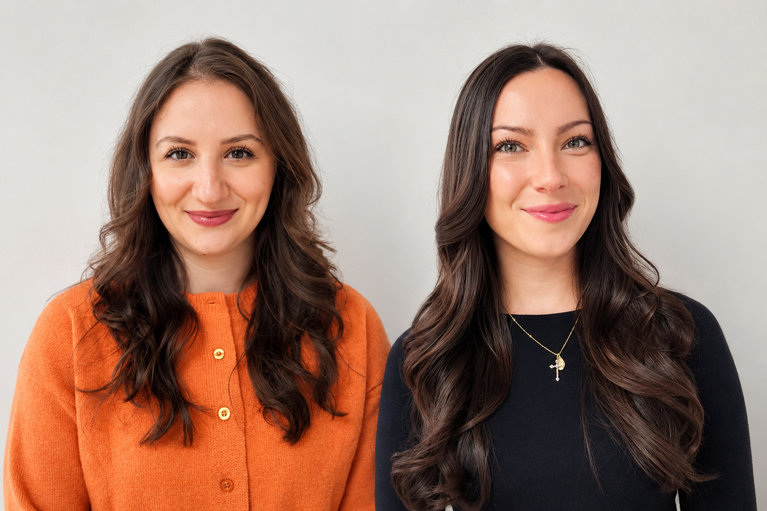 Aida Mecka and Amanda Brocki, registered nurses at Renewed Health and Wellness LLC in Prospect, Connecticut