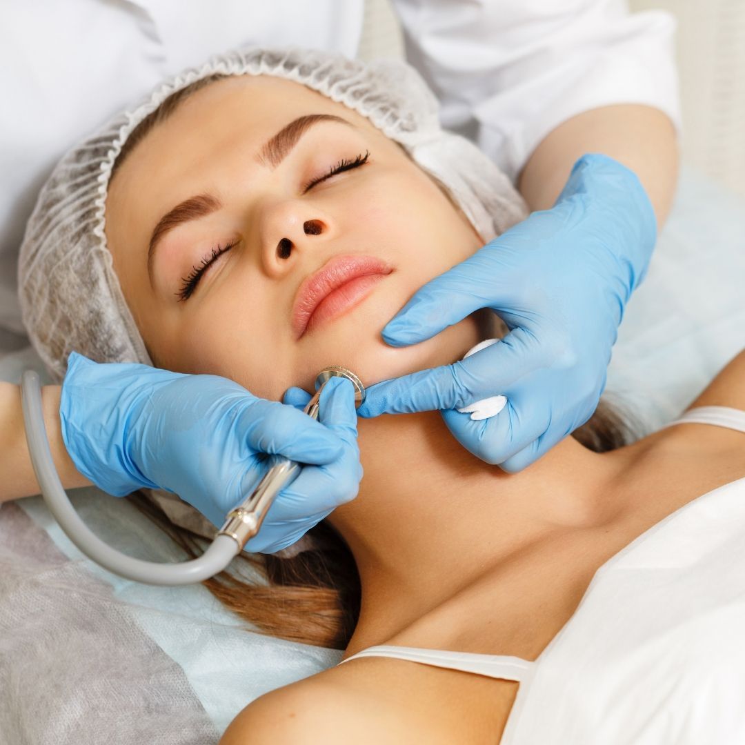 Hydro-dermabrasion Facial treatment at Renewed Health and Wellness in Prospect, Connecticut