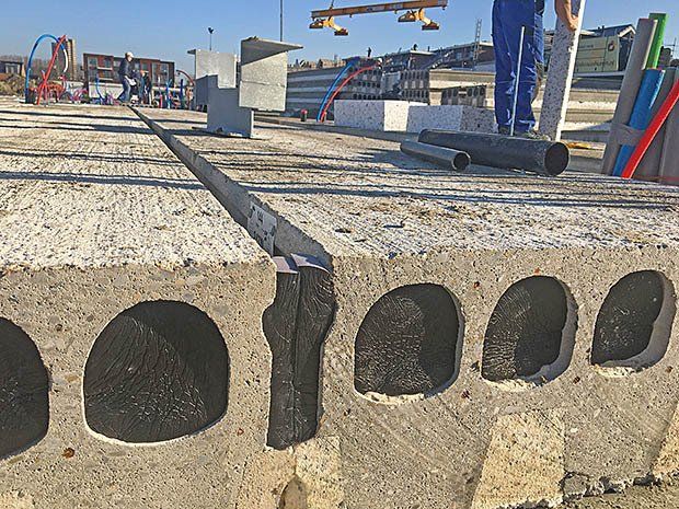 Beton vloer dicht gemaakt volgens bouwbesluit