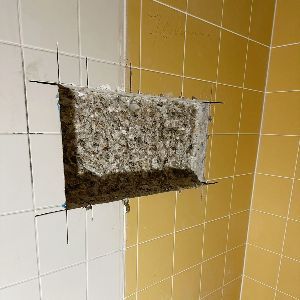 Sparing muur beton zagen