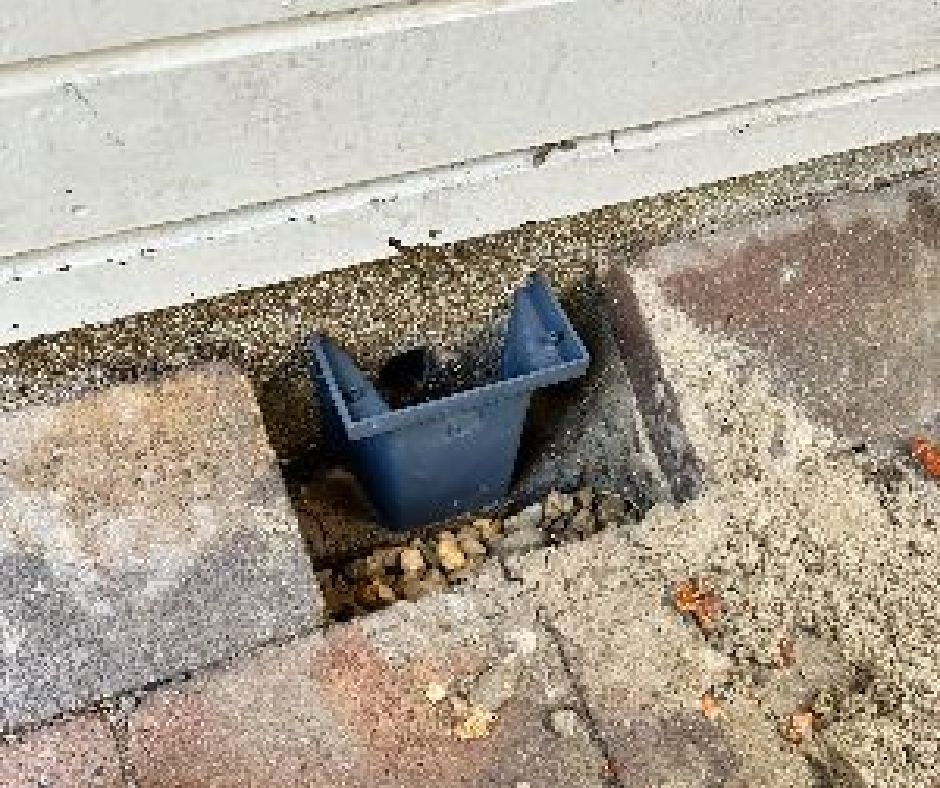 Koekoek ventilatie om kruipruimte te ventileren