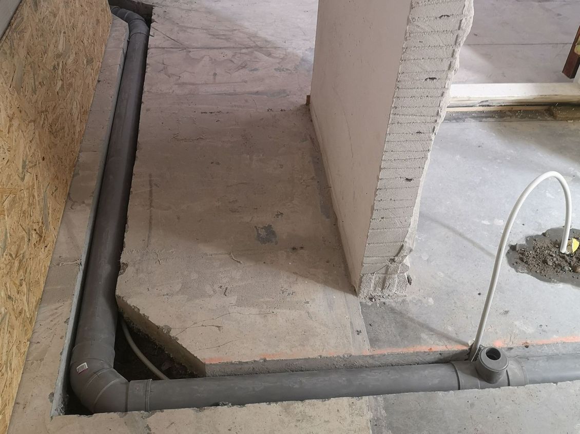 Sleuf zagen beton