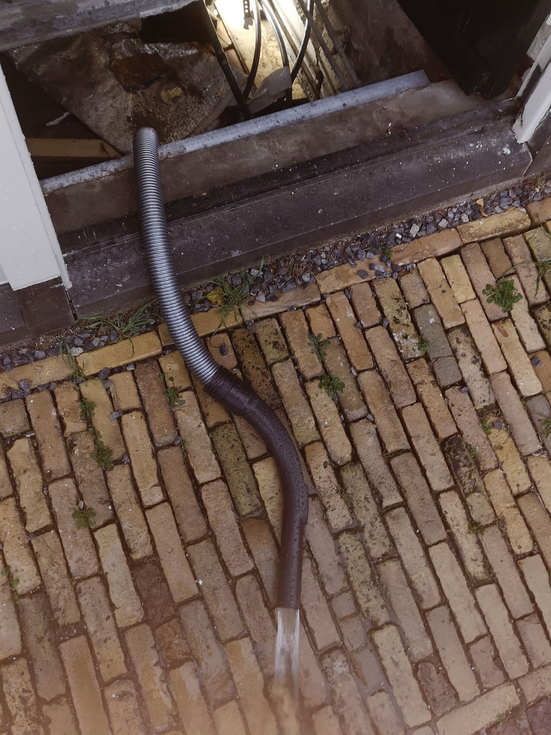 Water lekkage voor de watermeter