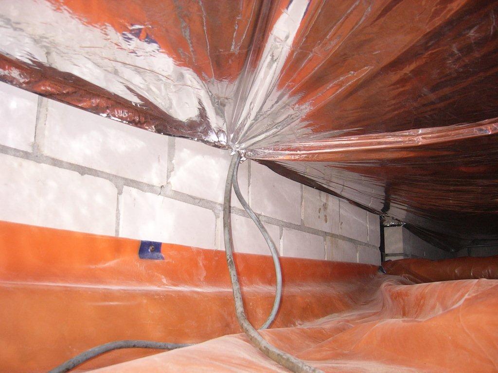 Kruipruimte isolatie en ventilatie nodig