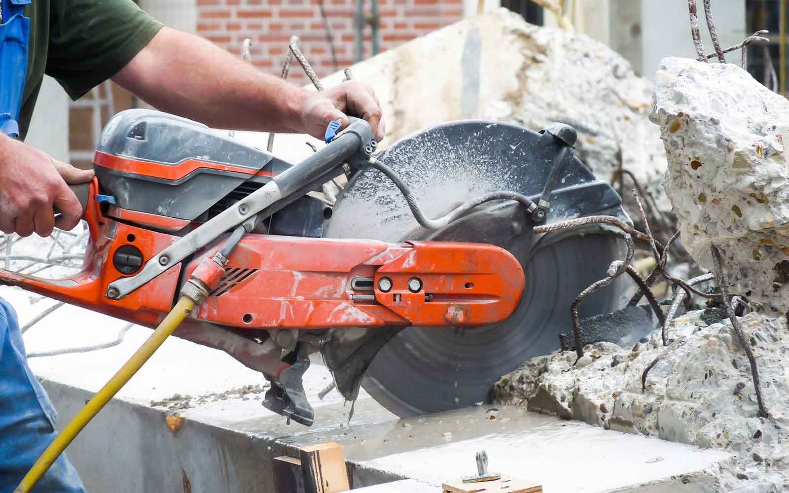 Beton zagen sparing sloopwerk