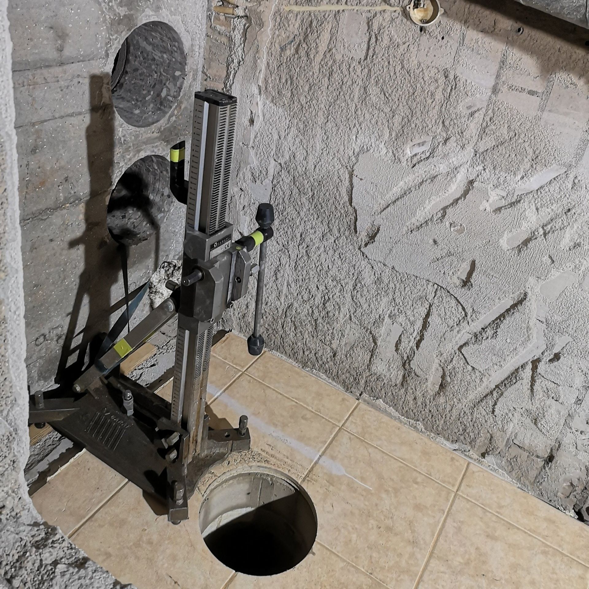 Boren ventilatieschacht
