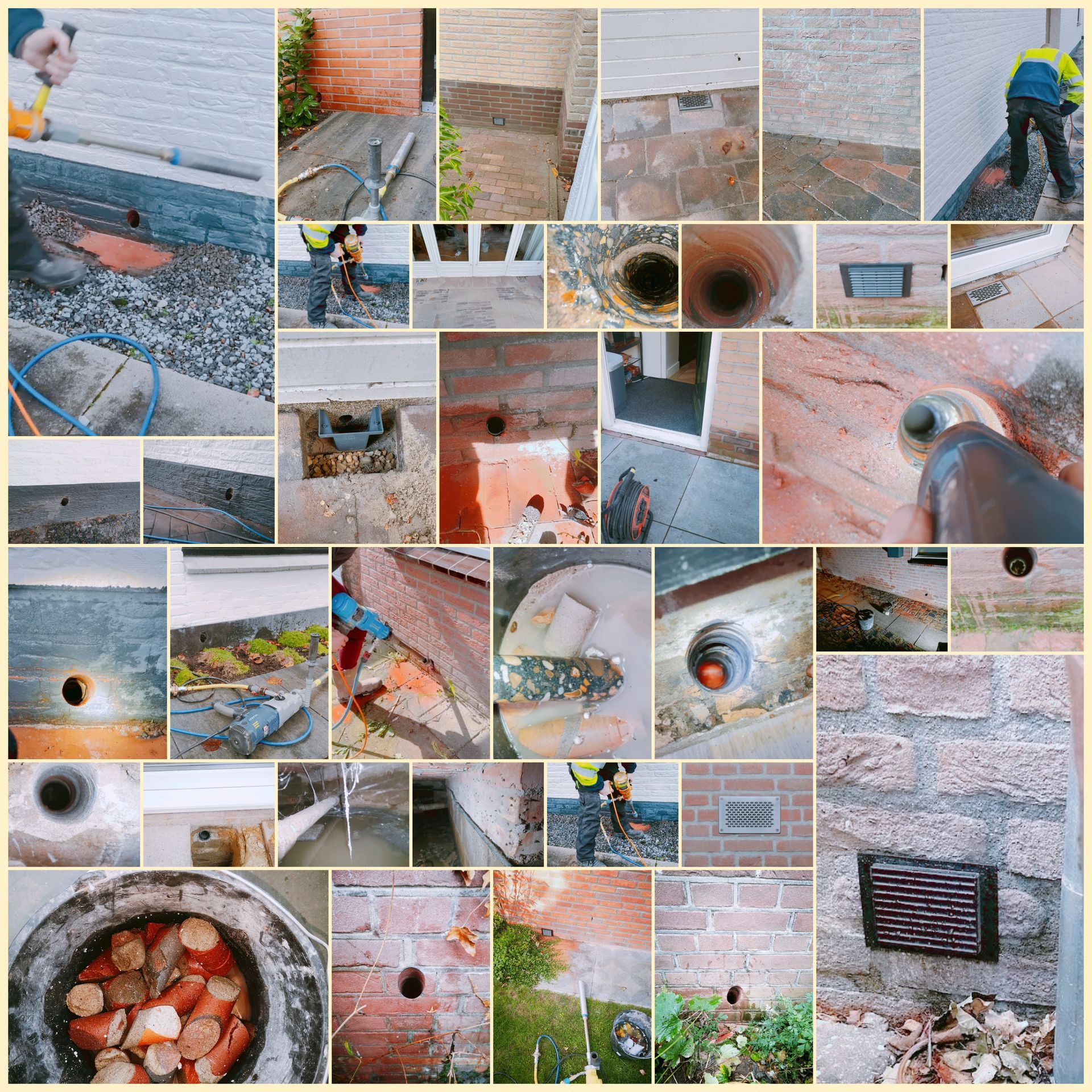 Kruipruimte ventilatie oplossingen collage
