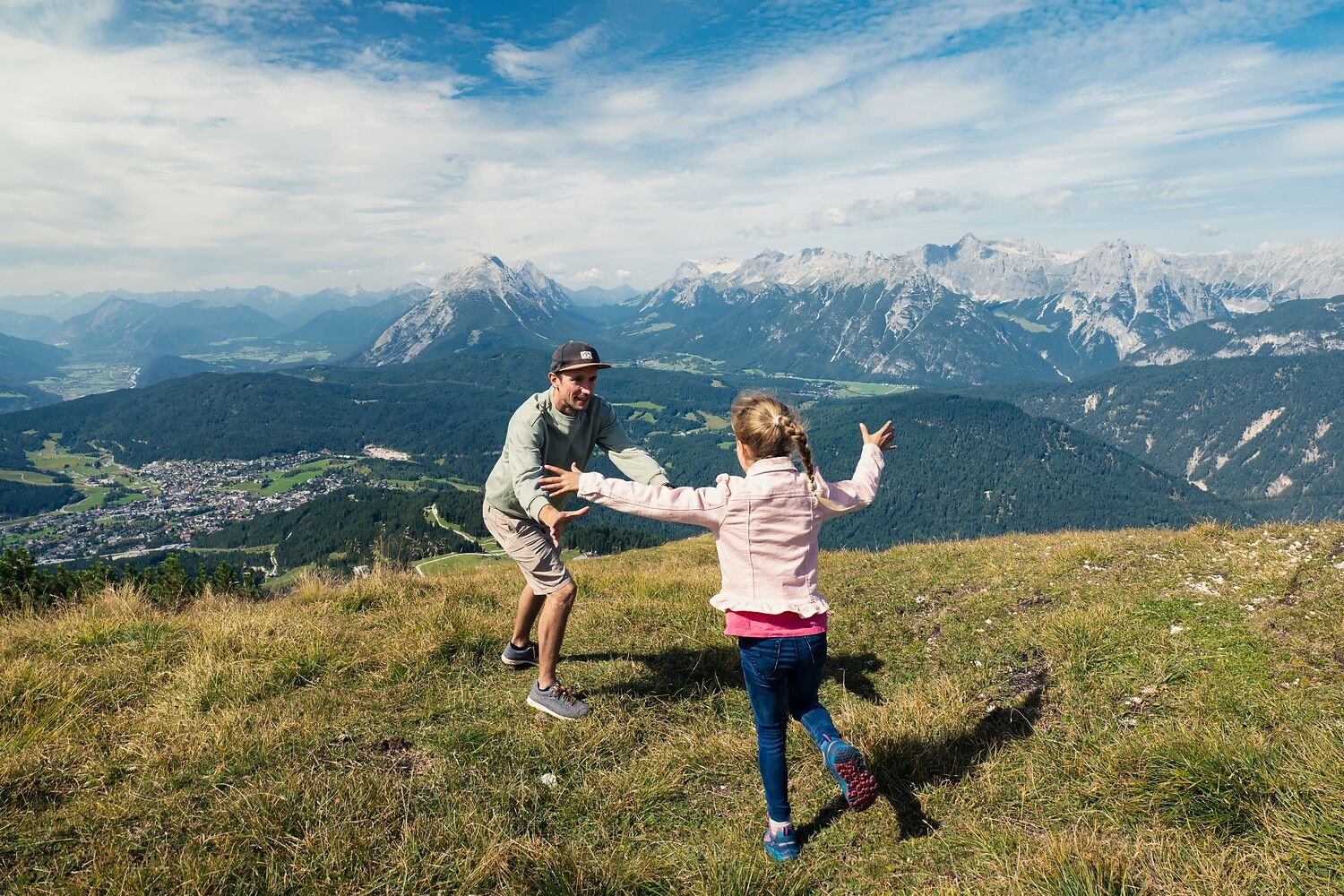 familien urlaub im Leutasch