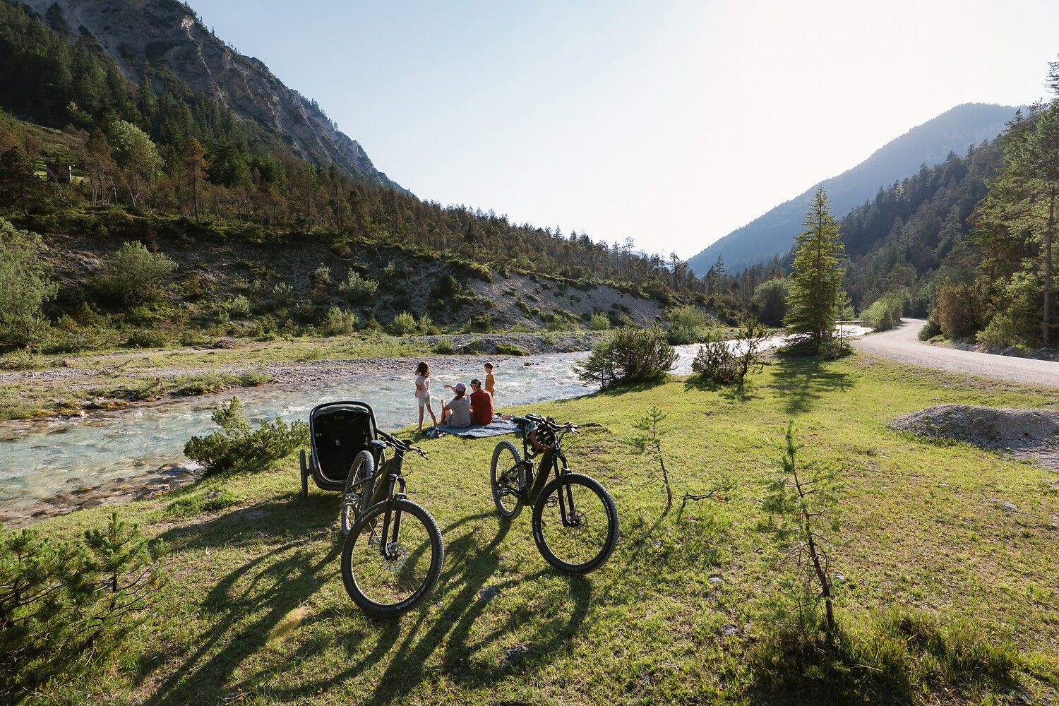 familien urlaub in leutasch im gaistal