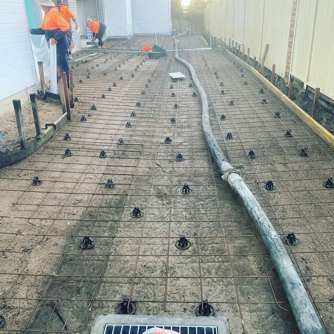 Preparing To Put Cement - Umina Beach - Stuart Concreting