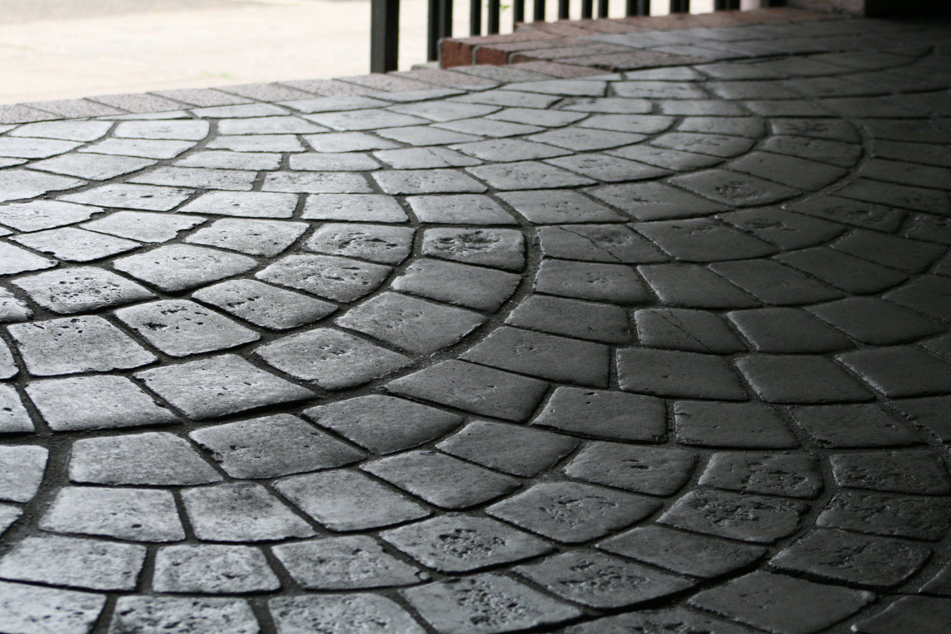 Cobblestone Sidewalk Pavers - Umina Beach - Stuart Concreting