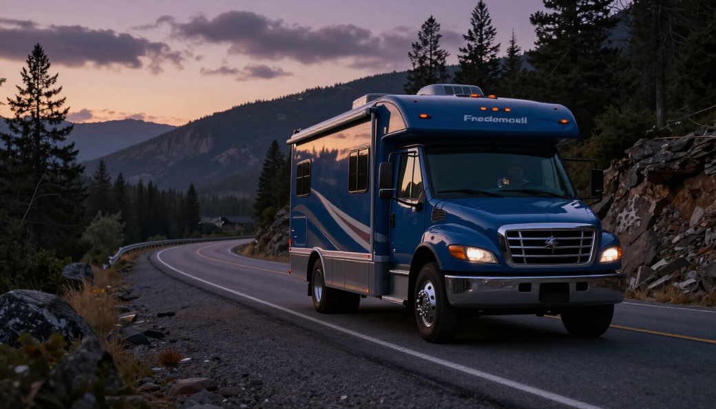 RV technician performing inspection