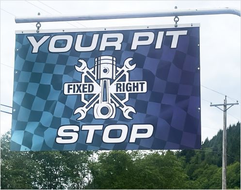 Your Pit Stop Sign | Your Pit Stop