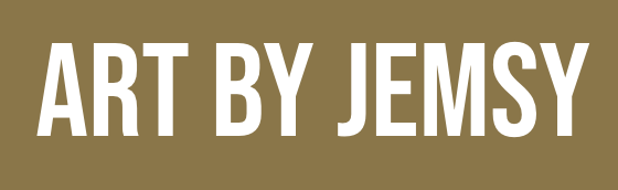 White text