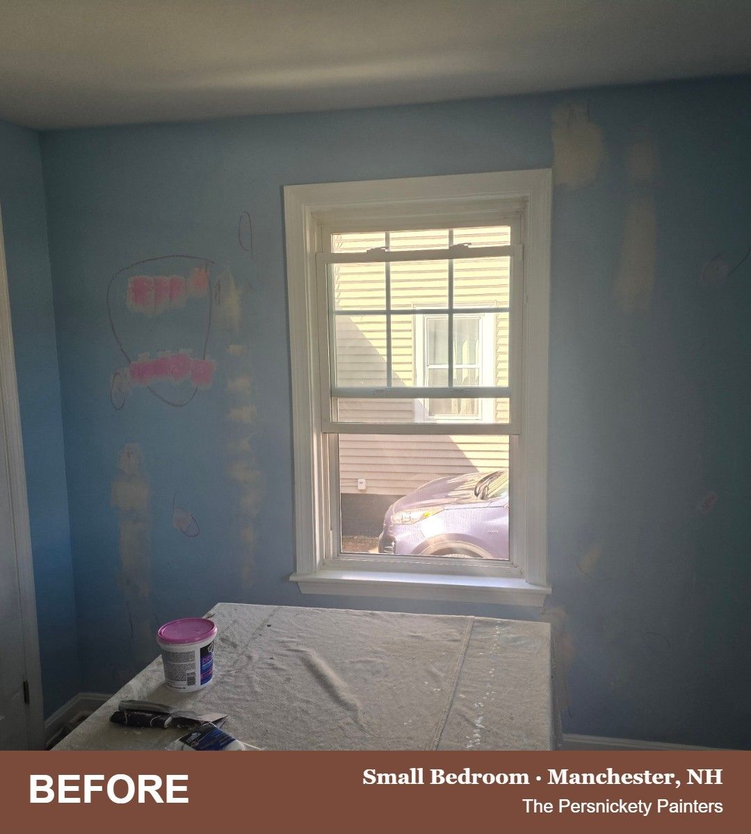 Stairwell after painting, Manchester, NH - The Persnickety Painters