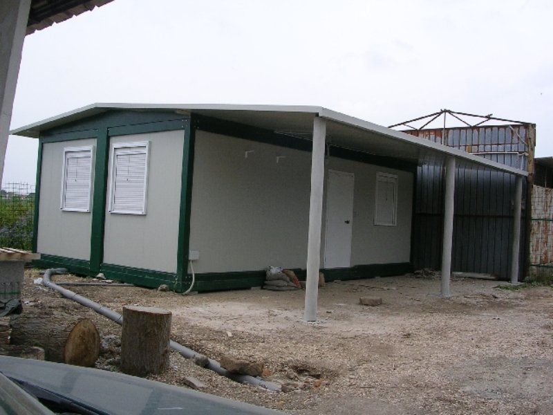 Dormitorio prefabbricato a un piano