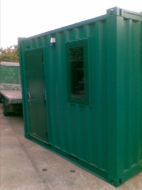 Esterno container verde