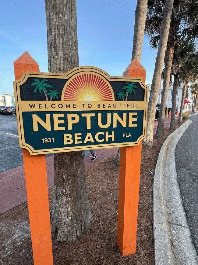 Sign that reads 