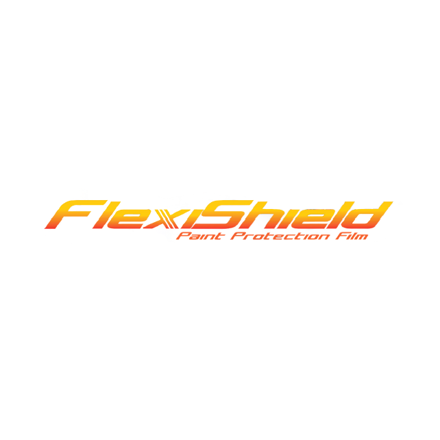 Flexshield paint protection film logo on a white background