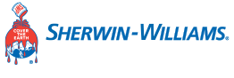 A logo for sherwin williams paint company