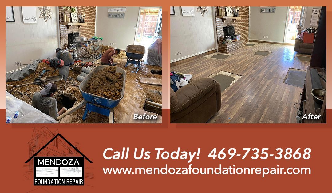 Foundation repair ad collage