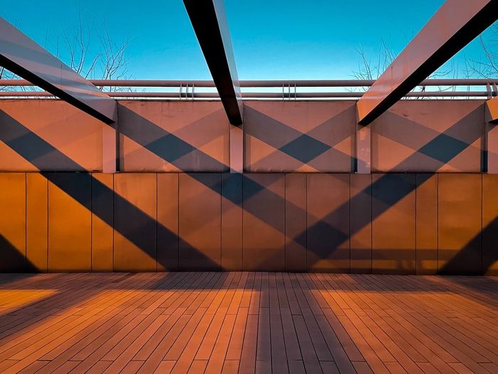 Large open deck