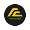 FCA Sports logo in black and gray on a white background
