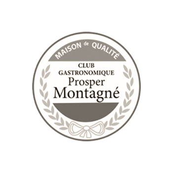 A logo for the club gastronomique prosper montagne