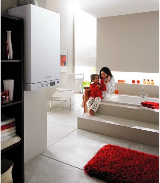 Installazione di caldaia a condensazione Viessmann
