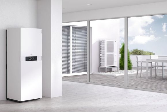 Installazione di caldaia  ibrida Viessmann