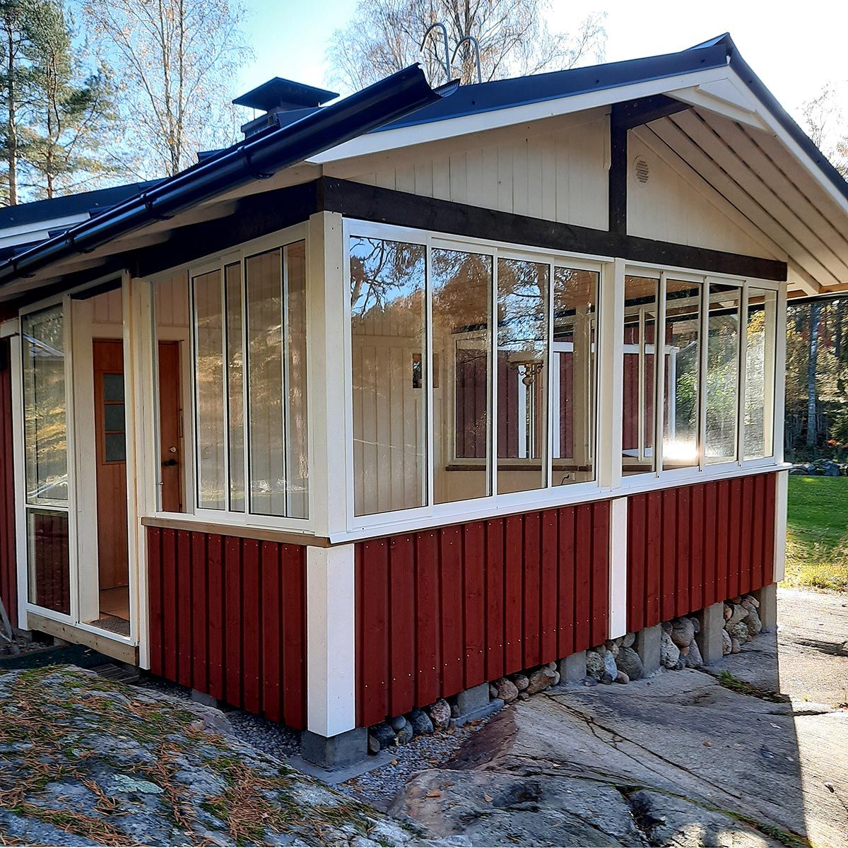 Lasitettu parveke