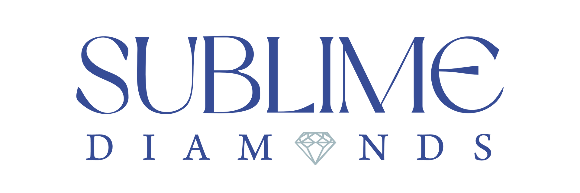 A black and white logo for sublime diamonds