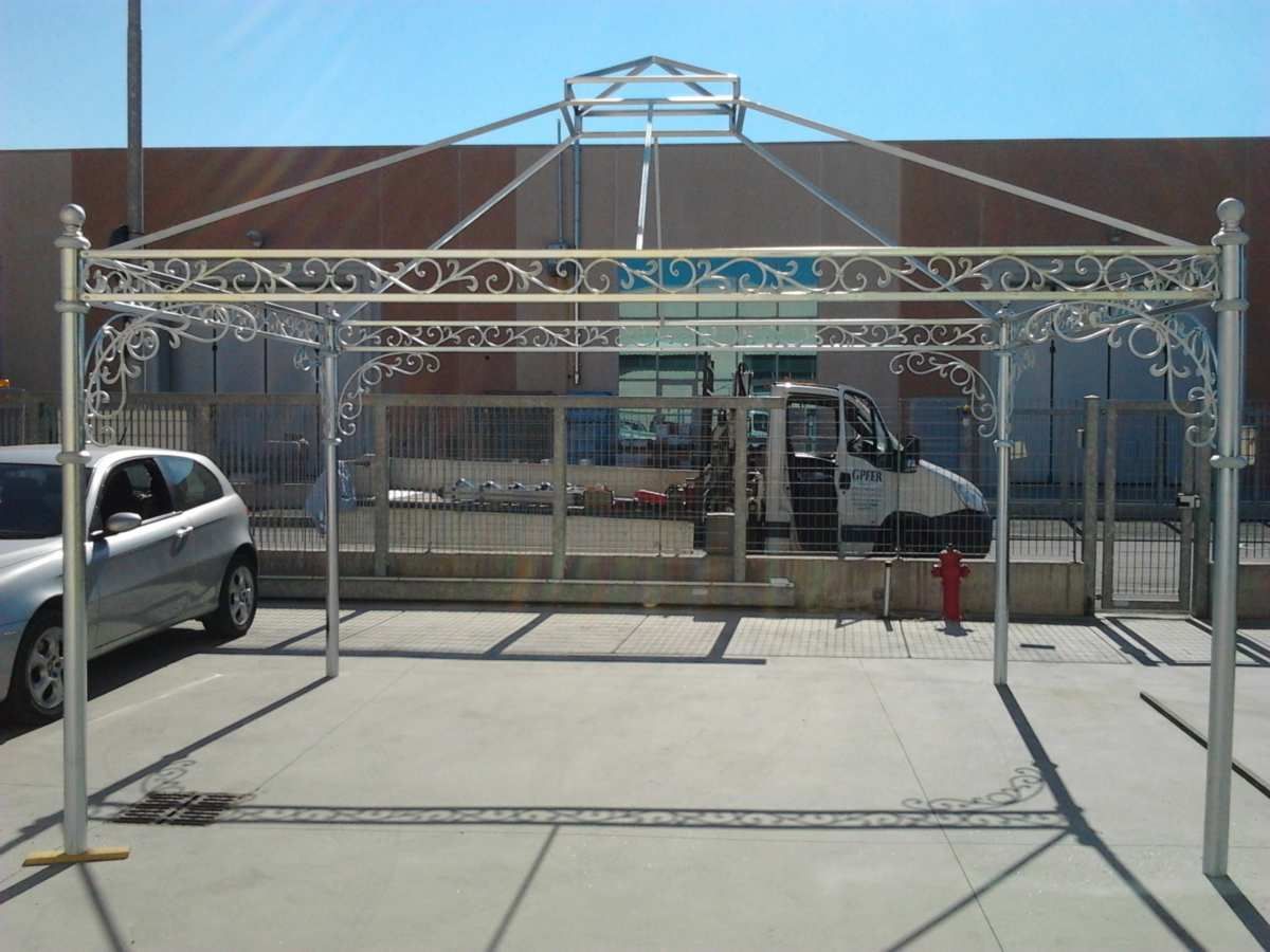 gazebo in ferro