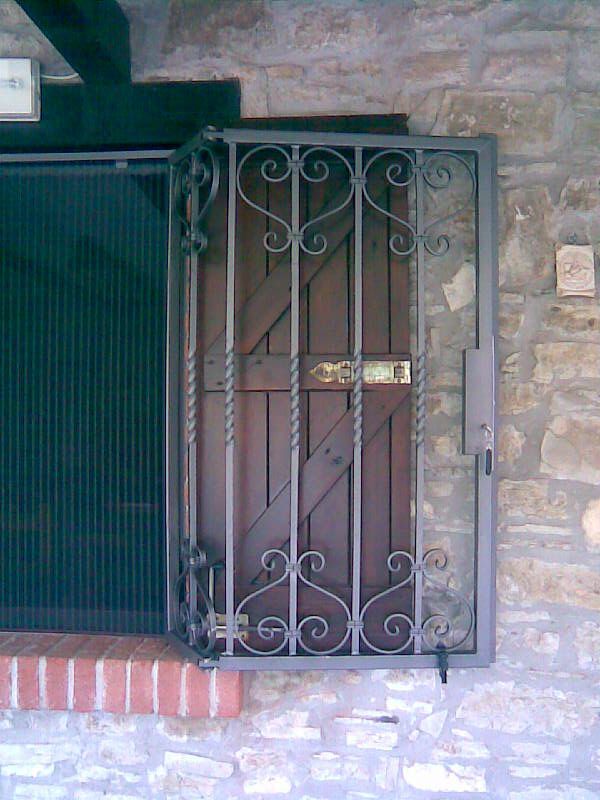 inferriate in acciaio