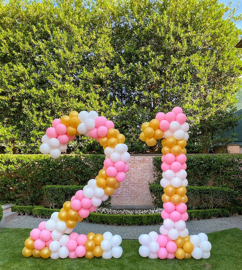 Balloon Yard Numbers Today's Balloons Forth Worth, TX