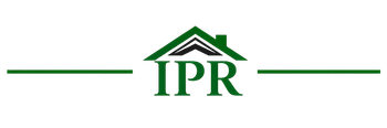 Green IPR logo with a roof icon and horizontal lines on a white background