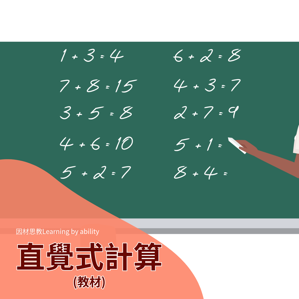 直覺式計算-教材(包含紙本教材)